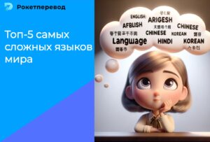 топ 5 сложных языков для изучения